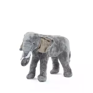 Slon plyšový stojící 60cm