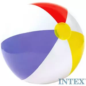 INTEX Míč nafukovací plážový trojbarevný GLOSSY 51cm