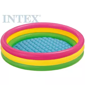 INTEX Bazén dětský kulatý 147x33cm nafukovací brouzdaliště