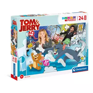 Puzzle 24 dílků Maxi - Tom a Jerry