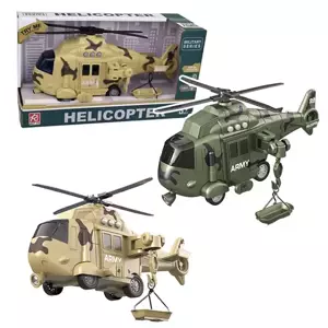 Vrtulník vojenský - světlo, zvuk