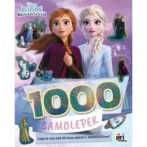 JIRI MODELS 1000 samolepek s aktivitami Frozen 2 (Ledové Království)