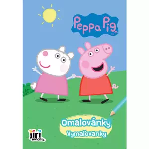 JIRI MODELS Omalovánky A5 Prasátko Peppa Pig