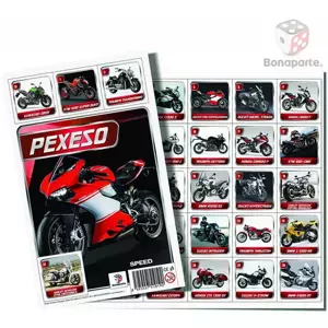 BONAPARTE Pexeso Moto Speed Motorky fotografie