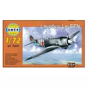 Model Lavočkin La-5FN 1:72 13,6x12cm v krabici 25x14,5cm