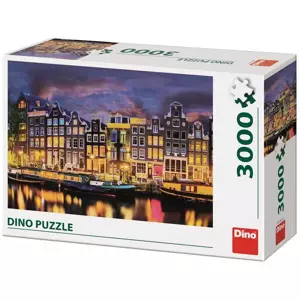 DINO Puzzle 3000 dílků Amasterdam foto 117x84cm skládačka