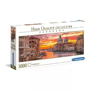 Puzzle Panorama 1000 dílků Grand Kanal -Benátky