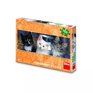 Puzzle Tři koťátka 150 dílků