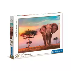 Puzzle 500 Africký západ slunce