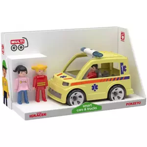 EFKO IGRÁČEK MultiGO Trio Rescue set auto + 3 figurky s doplňky