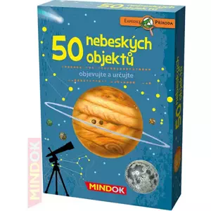 MINDOK HRA kvízová Expedice Příroda: 50 nebeských objektů naučná