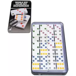 Hra Domino 28 kamenů kovová krabička