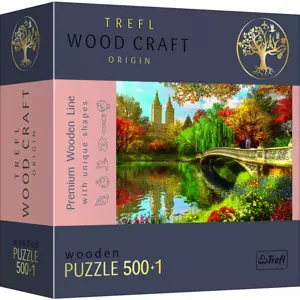 Dřevěné puzzle Central Park, Manhattan, New York 501 dílků