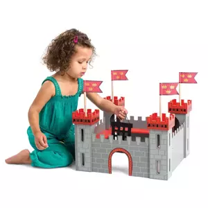 Le Toy Van Můj první hrad červený