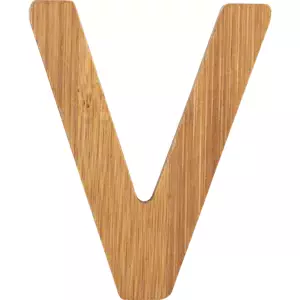 Small Foot Bambusové písmeno V