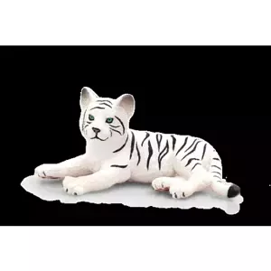 Mojo Animal Planet Tygr bílý mládě ležící