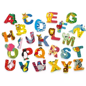 Dřevěná abecedy 1ks - písmenko V