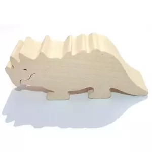 Fauna Dřevěné zvířátko Triceratops