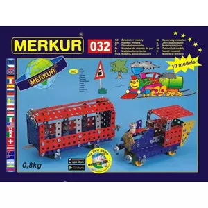 MERKUR M 032 Vláček Železniční modely 300 dílků