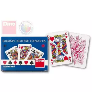 DINO Hra karetní Canasta standard papírová krabička