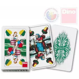DINO HRA Karty hrací dvouhlavé Mariáš