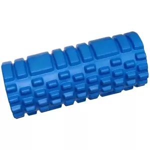 ACRA Válec masážní 33x14cm fitness roller modrý plast