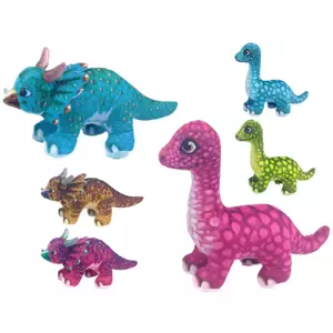 PLYŠ Dinosaurus baby 14-23cm 2 druhy 3 barvy