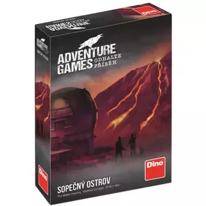 DINO Adventure Games Sopečný ostrov Párty hra