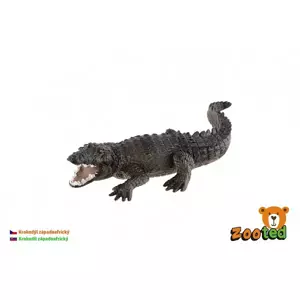 Krokodýl západoafrický zooted plast 17cm