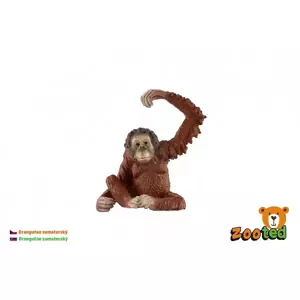 Orangutan sumaterský zooted plast 8cm