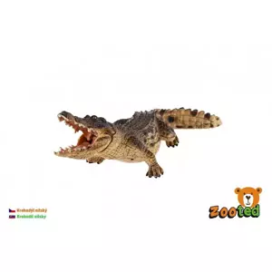 Krokodýl nilský zooted plast 18cm