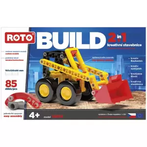 ROTO Build Bagr 85 dílků 2v1 konstrukční STAVEBNICE