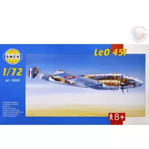 SMĚR Model letadlo Leo 451 1:72 (stavebnice letadla)