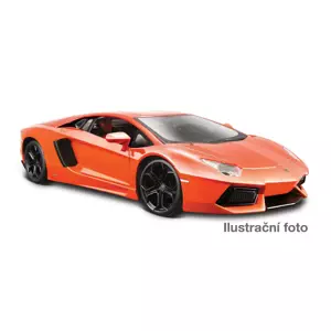 Maisto - Lamborghini Aventador Coupé, metal oranžová, 1:24