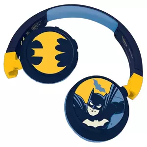 Skládací bezdrátová Bluetooth sluchátka Batman