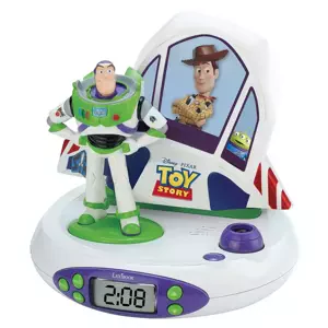 Dětský budík Toy Story s rádiem a projektorem