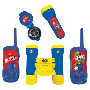 Dobrodružná sada Super Mario s vysílačkami, dalekohledem a kompasem