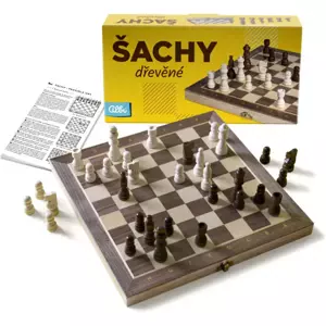 ALBI DŘEVO Hra Šachy dřevěné skládací
