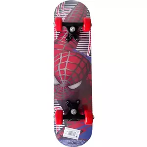 ACRA Skateboard dětský Spiderman dřevo plast soft 58x16cm