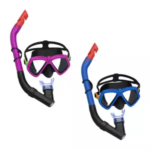 Šnorchlovací set Dominator mládež, maska, šnorchl (růžová, modrá)