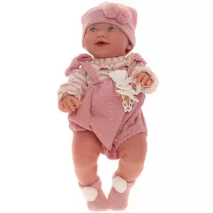 Antonio Juan 50160 MIA - mrkací a čůrající realistická panenka miminko s celovinylovým tělem - 42 cm