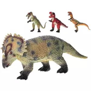 Zvířata dinosauři 37-40cm velké figurky zvířátka měkký plast 4 druhy