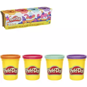 HASBRO PLAY-DOH Kreativní set modelína 4 kelímky dobroty mix barev