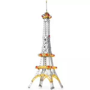 MALÝ MECHANIK Eiffelova věž 447 dílků kovová