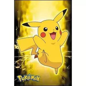 Plakát Pokémon - Pikachu Neon
