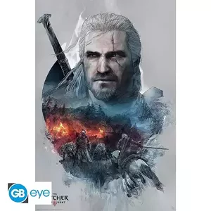 Plakát Zaklínač - Geralt