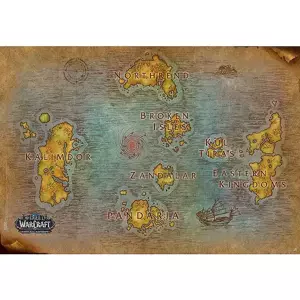 Plakát World of Warcraft - Map