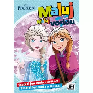 JIRI MODELS Maluj vodou Frozen (Ledové Království) A5 omalovánky