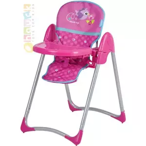 HAUCK Židlička jídelní stolička pro panenku miminko 3v1 Birdie s ptáčky
