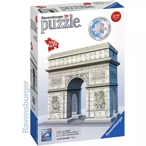 RAVENSBURGER Puzzle 3D model Vítězný Oblouk 216 dílků skládačka v krabici